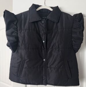 L&ENY Ruffle Vest